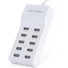 Adaptateur de chargeur USB 10 ports adaptateurs de chargeur d'alimentation de Station de moyeu de charge rapide pour téléphone tablette caméra