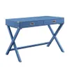 Mesa de escritura ACME ameniadas, acabado azul 93000 Mesa de muebles PC Table237U