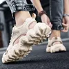 Sandali Scarpa da donna Tacco a zeppa per il tempo libero Piattaforma con tacco alto Tennis Ortopedico Teni Man Pantofole in aumento