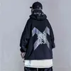 2022 neue Astronaut Hoodie männer Hip Hop Laser Druck Reflektierende Funktions Jacke Teen Lose Streetwear