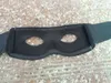 Черный Zorro Eye Mask Highwayman Robber Fancy Dress Black Bandit Thief Mask Costume с струнами галстука один размер