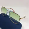 남자를위한 선글라스 여름 0739 스타일 안티 - 자외선 복고풍 접시 프레임리스 안경 무작위 상자