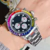 ZDR-High quality Fashion Style 2813 Automatic Movement Watches Full Stainless Steel Sports Men Watch luminous montre de luxe Wristwatches L1B