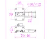 RC 비행기 모델 EDF 제트 항공기 예비 부품 JP ER-1220 JP 취미 7-8kg 전기 개폐식 랜딩 마운트 ER120 용 기어 모터 수축 기어 모터