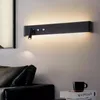 Wandleuchte Nordic Led Nacht Schlafzimmer Lange Hintergrundbeleuchtung Wandleuchte Modern Für Zuhause Treppen Beleuchtung Licht Badezimmer LampWall