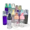 30 ml 60 ml husdjursresestorlek klar mini liten renare flytande tvålskum dispenser pump rengöringsbaska