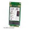 Cavi per computer Connettori Scheda adattatore MSATA da 3x5 cm a 3x7 cm Mini PCI-e SSD SATA per Asus Eee PC 1000 S101 900 901 900A T91Computer