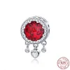 925 Silver Charm bead fit Pandora Charms Bracelet Jewelry Making Valentine New charmes ciondoli DIY Fine Beads Jewelry
