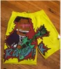 Desinger Cartoon Shorts Herren Baumwolle mit Etikett Herren Basketball Shorts für Herren Plus Größe S-3XL