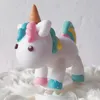 Party Supplies 1 PC Unicorn Cake Decoration for Girls Soft Pottery Decoration Unicorns Plug 20220601 D3