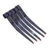 60pcs sensazione appiccicosa Impugnatura per racchetta da tennis Pellicola antiscivolo Fascia per il sudore Impugnature per racchette da badminton Viscosa liscia Overgrip (nero)