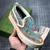 Designer Canvas Tennis 1977 Slip on Low Shoes Jacquard Denim Ace Brodé Vintage Sneakers