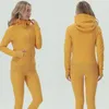 Vêtements de Yoga doux et décontractés pour femmes, sweat à capuche avec fermeture éclair complète et doublure polaire, sweat-shirt de sport avec poches pratiques