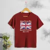 22ss Men's T-Shirts British flag T-shirt June Britishs flags printed t-shirt mens and women's top short sleeve loose casual summer new style Size M-5XL