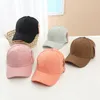 Fashion Baby Baseball Cap Embroidered Letter Baby Caps with Adjustable Buckle Toddler Girls Boys Sun Hats Soft Brim Peaked Hat