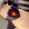 Начатые часы привел Harajuku Fashion Trend Trend Student Luxury Silicone Clocks Мужчины Женщины Пара многофункциональных спортивных электронных тревог цифровые часы
