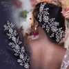 Reifen Diamant Tiara Barockkristall Braut Headwear Crown Strass mit Hochzeit Schmuck Haarschmuck Brautkronen Kopfhaare HP408