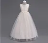 Girl's Kleider Sonderangebot-Pretty Bowknot dekoriert Langes Blumenmädchenkleid/Kinderkleid/Prinzessin Performance Kleid 104Girl's