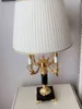High quality Luxury fashion black crystal table lamp bedroom bedside lamp lamps brief modern decoration led table lamp H220423