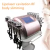 Multifunction vacuum cavitation slimming system technology machine with RF lipo laser liposcuption radio frequency equipment