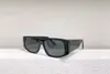Siyah Gri Sargı Güneş Gözlüğü Kalkanı Gözlükleri Erkek Kadın Güneş Gölleri Gafas de Sol UV Gözlük Kutu