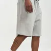 Shorts pour hommes printemps et été coton éponge décontracté lâche mode hommes cinq points pantalons cordon droit Micro élastique pantalons de survêtement pour hommes