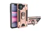 Phone Cases For Motorola G22 G200 G41 G71 G51 G31 E30 E20 G50 G60 EDGE20 G100 G9 With Ring Kickstand Robot Unlimited Free Rotation Armor Full Protection