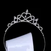 Gelin Nedime Başlıkları Rhinestones Takı Partisi Kristal Düğün Tiaras Aksesuarları