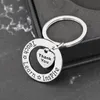 Teac HLearn Insipre Thank You Metal Letter Key Chain Rings for Men Women Car Keys Ring Pendant Friend Gift Wholesale