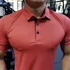 Men Running Tshirt Gym Sport Tracksuit Male Jogging Sweatshirt Homme Athletic Shirt Workout Fitness Clothing Short Sleeve Tops 220629