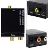Adaptateur numérique optique coaxial RCA Toslink Signal vers adaptateur de convertisseur audio analogique avec des pièces de câble à fibre optique, y compris le devoir