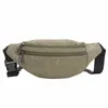 Men Waist Pack Chest Bag Casual Fanny Pack Phone Pouch Sports Belt Crossbody For Canvas Hip Functional Bags Waistpacks