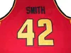 XFRSP 42 Josh Smith Oak Hill Academy Retro Koszykówka Jersey Męskie Szyte Niestandardowe Koszulki Nazwa Nazwa