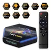 HK1 RBOX R2 Android 11 Smart TV BOX RK3566 4G DDR4 32G 64G 2.4G/5G Wifi 1000M 4K 8K lumière LED lecteur multimédia décodeur G10S commande vocale