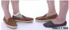 Partihandel-Mäns Loafer Socks 10 Pairs Fashion Casual Cotton Classic Male Kort Osynliga Tofflor Grunt mun Nej Visa Sock W017