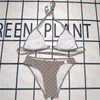 Сексуальное женское бикини Push Up Padded Swimwear Classic Letter Print Плавание Купальники Пляжный купальник