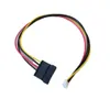 PH 2.0mm 4Pin Küçük Tip 15Pin HDD SATA Güç uzatma kablosu Kordon 18AWG Tel Endüstriyel hepsi bir arada PC HD PC Mini PC DIY