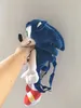 Sac à dos en peluche Sonic 46CM, jouets animaux en peluche doux, poupée hérisson, figurine d'action, sacs d'école pour enfants, jouets cadeaux de noël