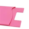 Silicone Wallet holders Cash Pocket Sticker 3M Glue Adhesive Stickon ID Holder Pouch For Mobile Phone XDJ1972313145