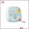 Storage Bags Home Organization Housekee Garden 1/2Pcs Earphone Holder Case Travel Bag Portable Headphone Waterproof Data Line Organiser Or