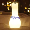Nattljus söt giraffljus med halsduk Alla hjärtans dag present flickvän födelsedagsöverraskande gåvor kreativa hjärtvärmande hustru närvarande