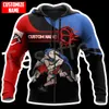 Tessffel Customize Name Wrestling Fight Sports Fitness 3DPrint Men Women Sewatshirt Harajuku Casual Pullover Jacket Hoodies X3 220706