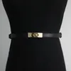 Kelly Belt Dünngürtel für Frauen ein verstellbarer PU -Leder -Dekorationshose Punch Kleid in vielseitigem Sommer Kelly 220414215f