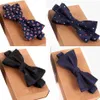 concepteur Tie de haute qualité Fashion 2017 Accessoires de chemises d'homme Navy noix de papillon pour les hommes de mariage Bowtie Party Business Formal2012