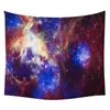 Galaxy Psychedelic Carpet Wall Hanging Decorativo Space Pattern Home Tappeti in poliestere J220804