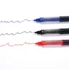 Penna a sfera liquida dritta di alto valore Penna ad acqua neutra da 0,5 mm per studenti neutri ad asciugatura rapida di grande capacità all'ingrosso