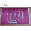 NCAA Denver Pioneers Flagge 3*5ft (90 cm*150 cm) Polyester -Flaggen Bannerdekoration Fliege Hausgarten Flagg Festliche Geschenke