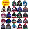 Cappello natalizio a LED lavorato a maglia Beanie Light Up Illumina Cappello caldo Albero di Natale Pupazzo di neve Bambini Adulti Capodanno Decorazioni natalizie GC1014