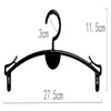 new Transparent plastic fashion panty hanger thickened bra hangers with clip special underwear r clothing store BBA13039