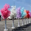 Düğün Çiçekleri 5ft uzunluğunda 10 adet Slik Yapay Kiraz Çiçeği Ağacı Roman Sütun Yolu Kurşunları